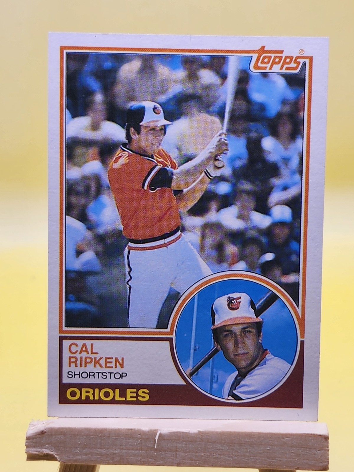 1983 Topps - Cal Ripken Jr. Card #163 Baltimore Orioles