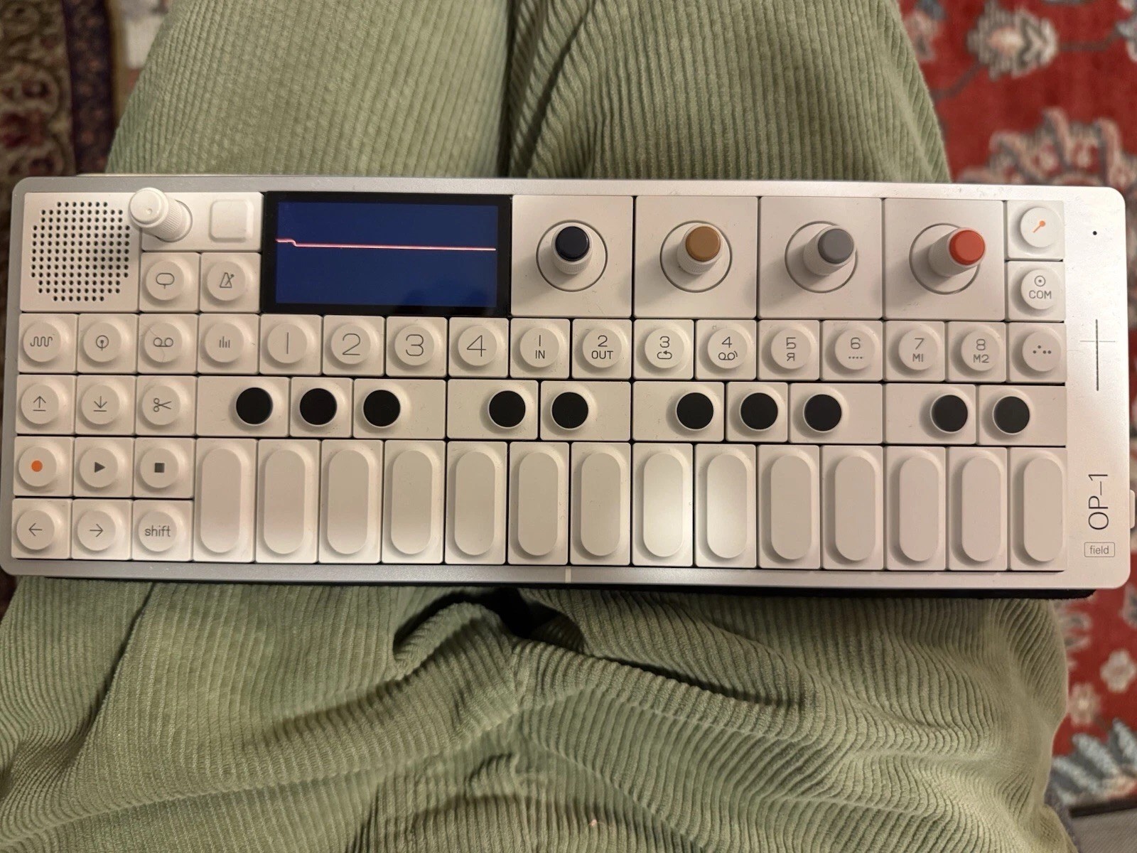 Teenage Engineering OP-1 Field Handheld Synthesizer - White
