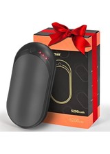 Hand Warmers Rechargeable, 5200 mAh Electric USB Warmer Power Bank, 15 