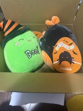 Squishmallows Halloween Plush Lot of 2 Dominik  Jeurgen Small 6-14 in