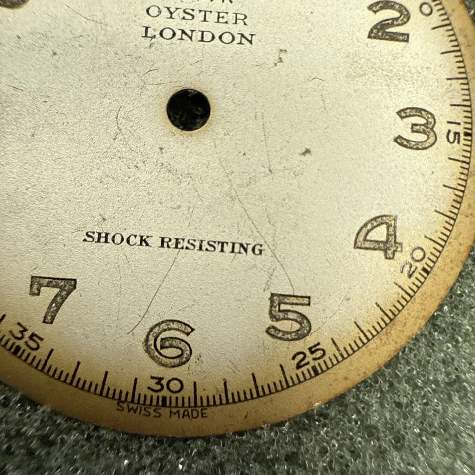 De colección Tudor Oyster London 28,5 mm esfera... muy rara nunca antes vista # e11686 Foto 3 de 4