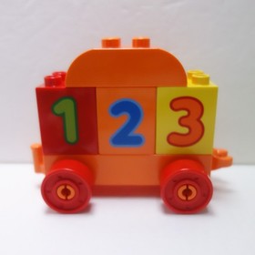 Lego Duplo 10847 Number Train Cat Boy Girl Figures 21 pc Complete Set Stem Toy