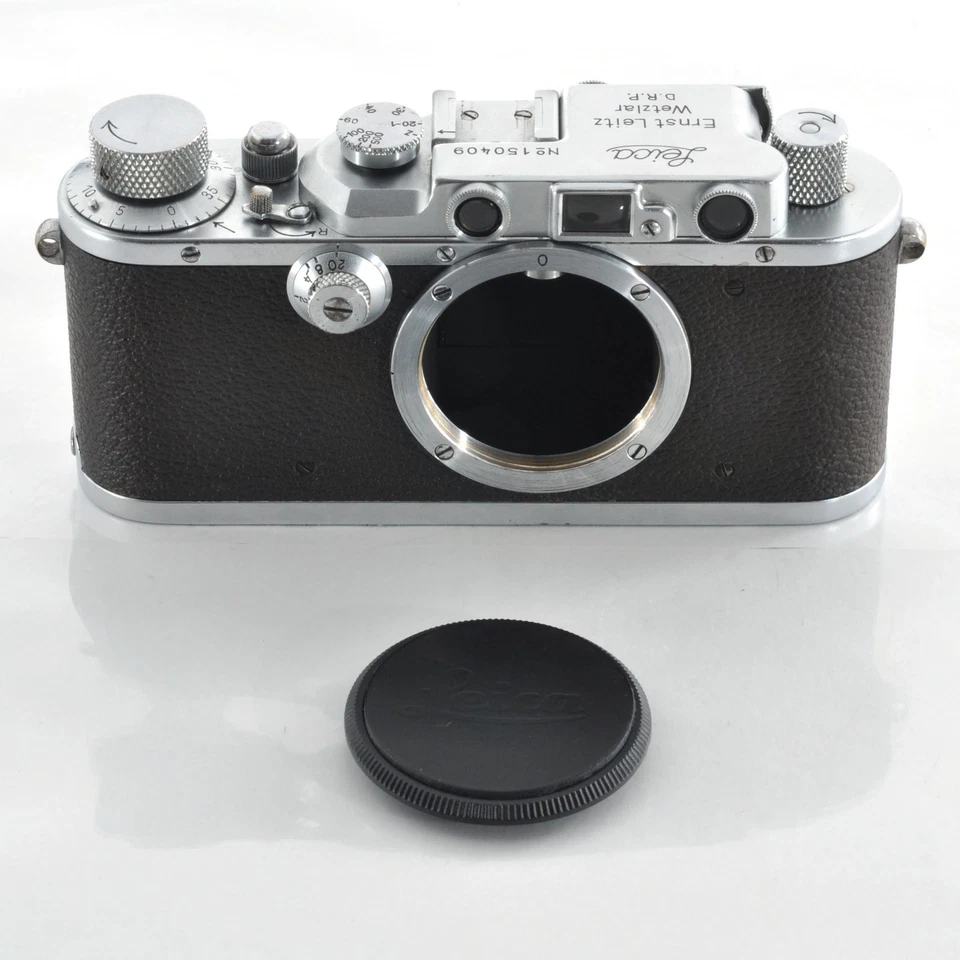 Cuerpo de cámara de película telémetro Leica iii D 35 mm de Japón [casi... - Imagen 2 de 4