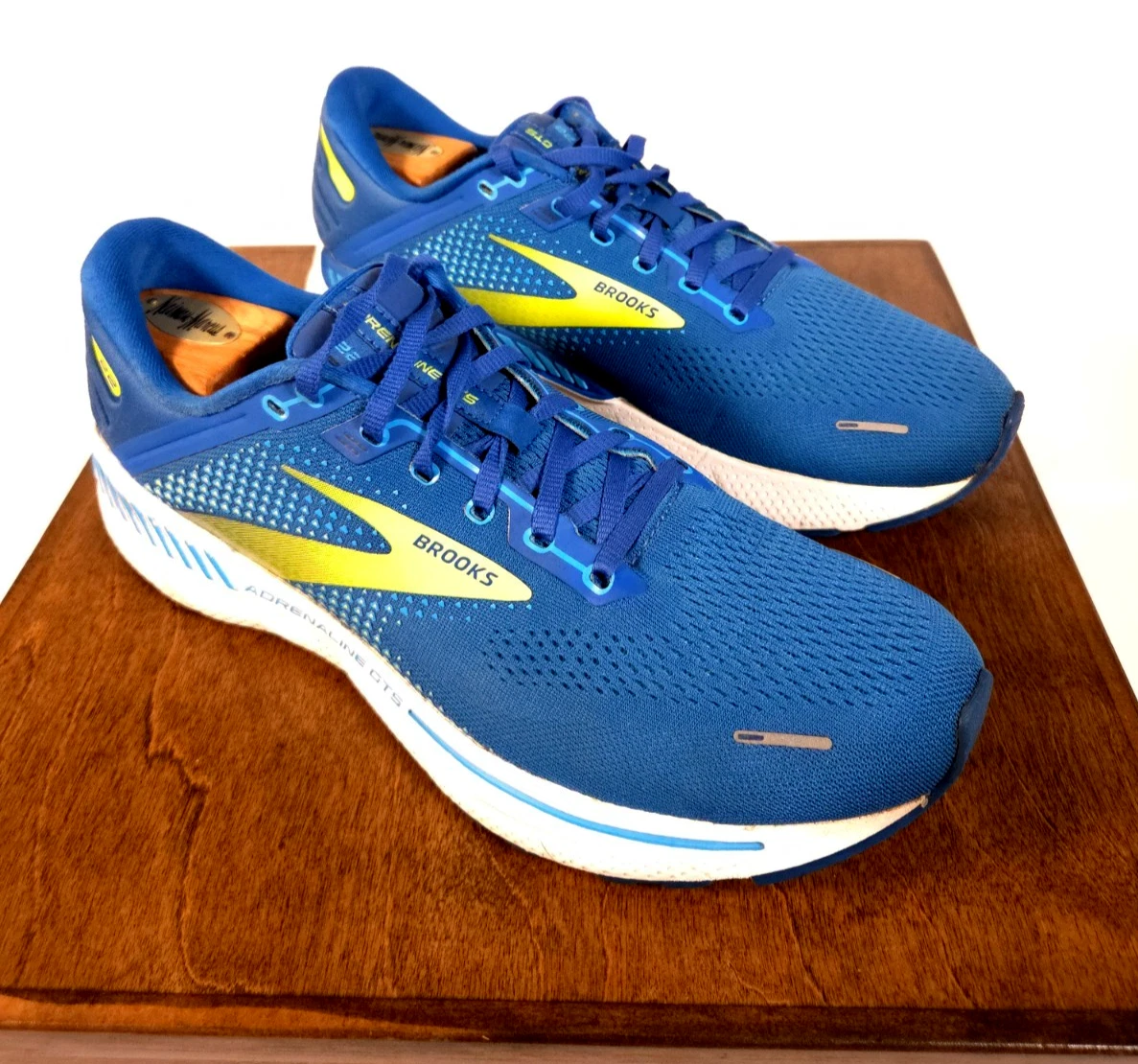 Brooks Adrenaline GTS 22 Running Shoe Men’s Size 8.5D Blue/Nightlife 1103661D482 Brooks Adrenaline GTS 22 Blue Nightlife for sale | eBay main image 4