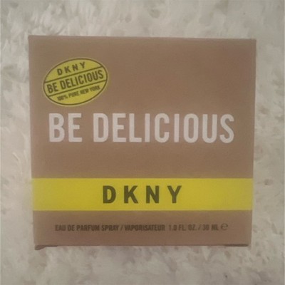 DKNY Be Delicious Eau de Parfum Spray for Her, Regular Size 1.0 fl oz/30mL
