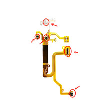 Flex cable with IC suitable for Canon IXUS500 IXUS510 lens shutter anti-shake