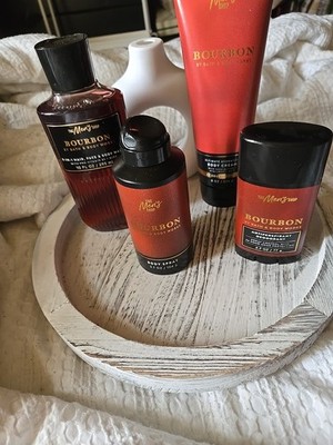 Bath & Body Works BOURBON MEN S COLLECTION 4 PCS