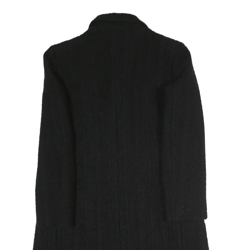 MARELLA Womens Black Tailored Jacket L Polyester Blend Button Closure - Image 4 of 4