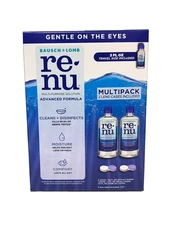 Bausch & Lomb Renu Contact Lens Solution Multipurpose Disinfectant - BB: 8/2026