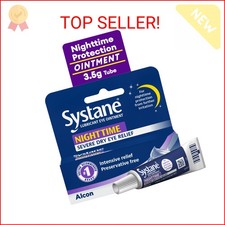 Systane Nighttime Lubricant Eye Ointment 3.5g Tube