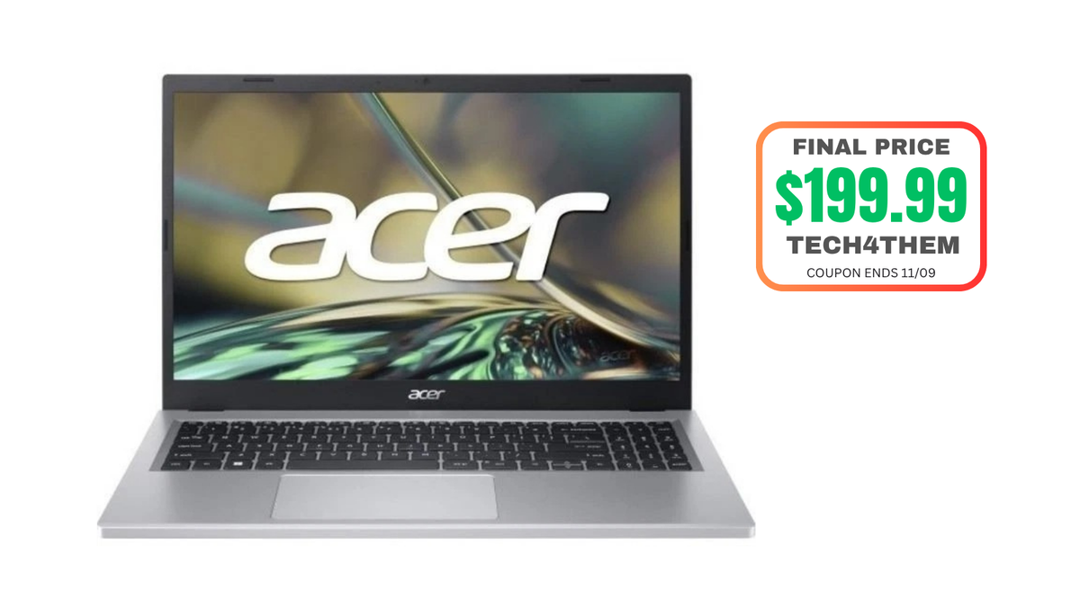 Acer Aspire Notebook AMD Ryzen 8GB RAM 512GB SSD Refurbished