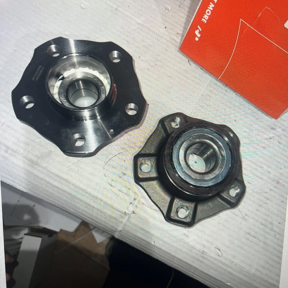 Par de cojinetes de cubo de rueda trasera para Audi A4 A4 Allroad 2009-2020 REF 8K0598611A Foto 3 de 4