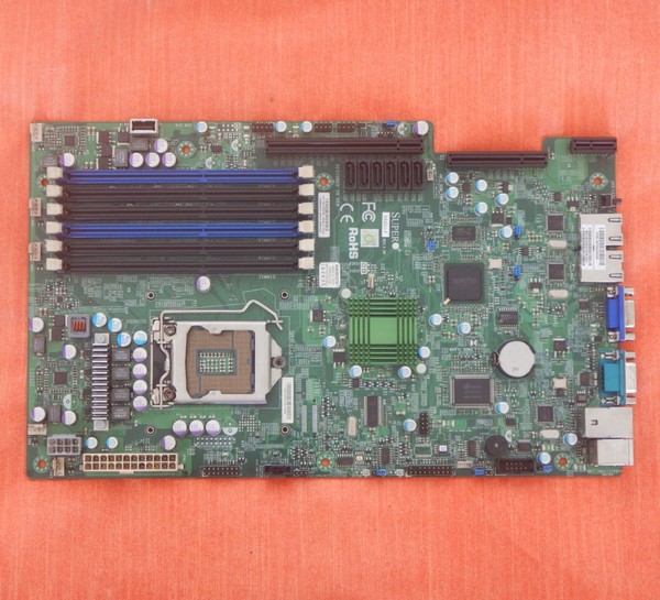 PLACA BASE SUPERMICRO X8SIU-F SERVER - XEON LGA1156 - DDR3 1333 - P/N 50-815-URF