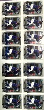 2025 Bowman Chrome Roc Riggio Lot Of 14 Chrome Cards Colorado Rockies