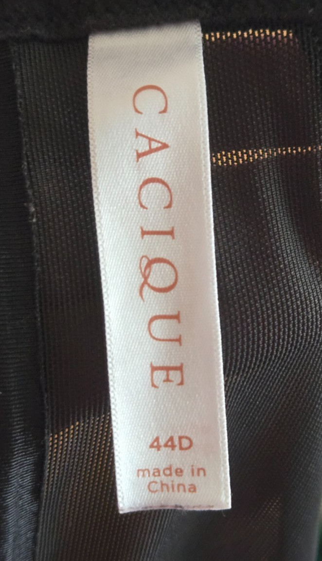 Cacique Lightly Lined Full Coverage underwire bla… - image 6