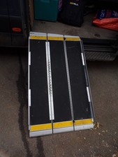 130 x 75 cm  Folding Portable Wheelchair Ramps  ,  300kg limit