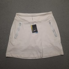 Nike Golf Skort Women's Small White Tour Performance Dri-Fit Short Skirt 452803