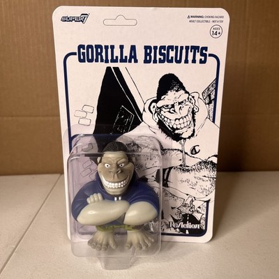 Super7 ReAction Gorilla Biscuits reaction figure camo short nyhc