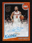 2025 Topps Chrome Silver Pack Veteran Orange Refractor 18/25 Jalen Brunson Auto