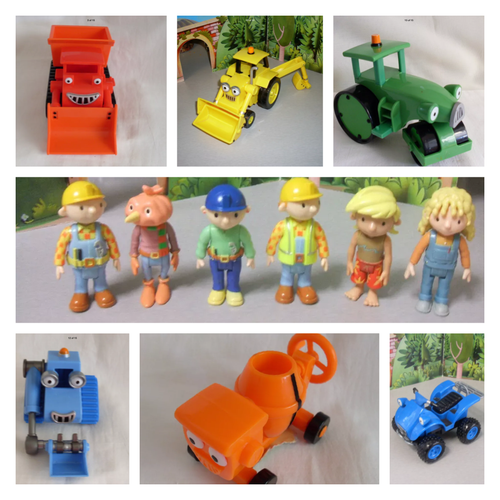 Bob The Builder Vehicles & Figures From The Latest Series Scratch Dizzy