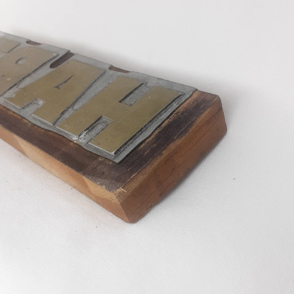 Hart Printing Block Letterpress Typography - Image 2 of 4