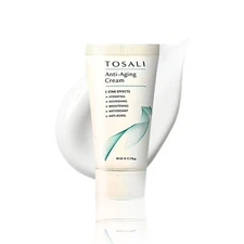 Tosali Anti-Aging Face Cream for Women for All Skin Types, Day and Night 50ml/1.
