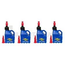 4x Sunoco Blue 3 Gallon Utility Jug with Fastflo Lid