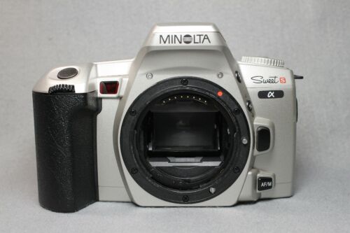 MINOLTA α Sweet S 35mm film camera / AF zoom 35-105mm Lens #6077