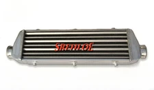 Universal 24"X7"X2.7" Front Mount Aluminum Intercooler Tube&Fin 2.2" In/Out