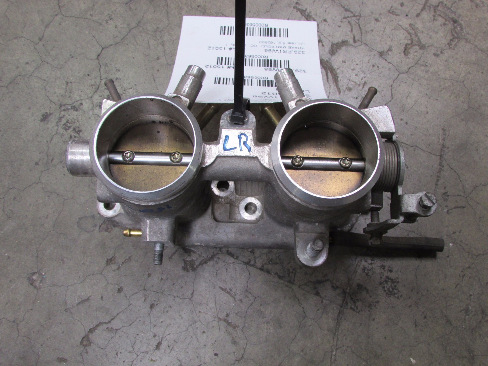 Ferrari F355, LH Left Rear Intake Manifold, 5.2, Used, P/N 162500