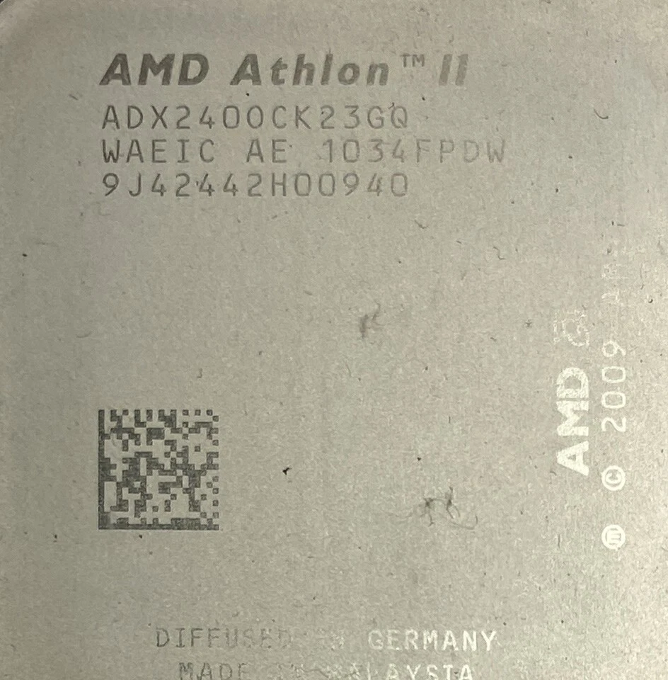AMD Athlon II X2 240 ADX240OCK23GQ 2.80GHz Socket AM2+ / AM3 Dual Core Processor - Image 2 of 4