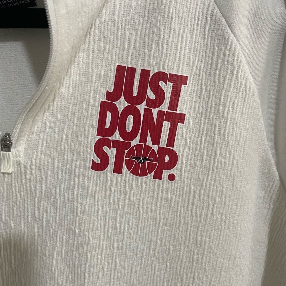 SACAI X NIKE Felpa giacca pullover Nike donna quarto zip taglia large