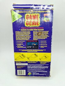 Nintendo NES Game Genie Module Complete Unlock Cheats PERFECT +++