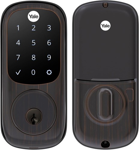 Assure Lock Digital Touchscreen Deadbolt with Auto-Lock Feature & Backup Keys - Picture 3 of 9