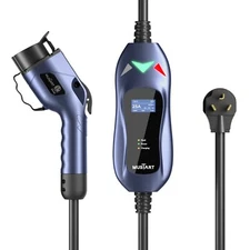 Mustart-Level 2 EV Charger 25A NEMA 10-30 240v 25FT  J1772