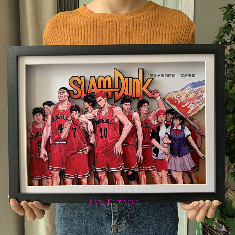 Slam Dunk SHOHOKU Basketball Team Final Game Picture Frame