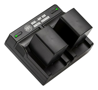 BM 2 BP-820 Batteries & Dual Charger for Canon HFG50 HFG60 XA40 XA45 XA50 XA55  