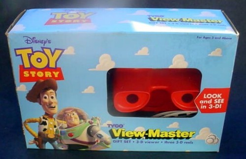 トイ・ストーリー　3D ビューワー　1995年製 Disney Toy Story View-Master Gift Set Tyco 1995 Sealed 3D Viewer