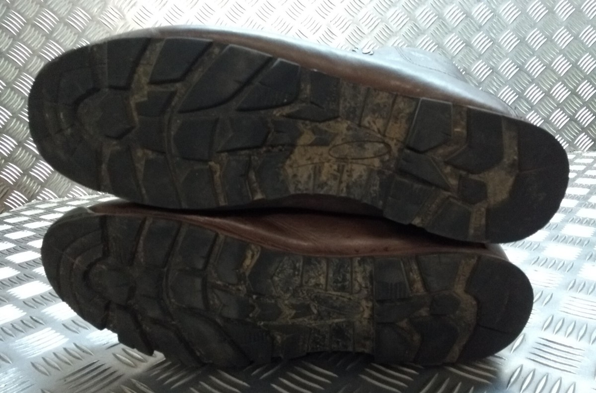 Bottes Légères Iturri Patrouille UK 10 - Marron Cuir - Occasion Bon état - Fabriqué En Italie