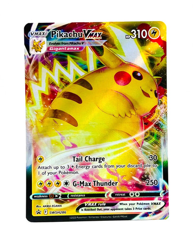 CGC 10 GEM MINT Japanese Pokemon 2022 Pikachu VMAX 265/S-P Sword