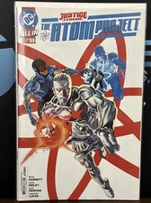 JUSTICE LEAGUE THE ATOM PROJECT #1 (OF 6) CVR A MIKE PERKINS