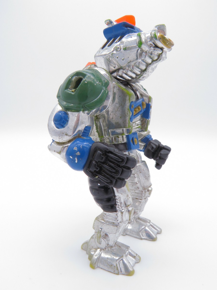 スポーツトイ・アクショントイ gnome nickel Ninja Turtles Figure - 1993 Robotic Chrome Bebop - Playmates