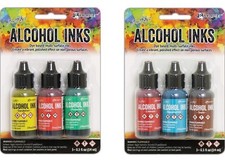 Ranger Tim Holtz Adirondack 2018 ALCOHOL INKS Sealed Packs- RODEO  KEY WEST