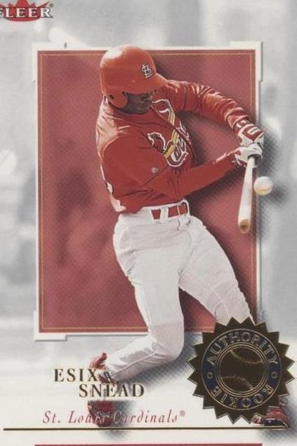 2001 Fleer Authority - Esix Snead #114 - 1 of 1