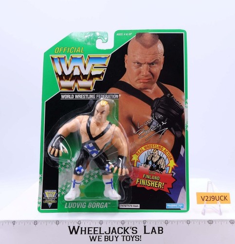 Ludvig Borga WWF Wrestling 1994 Hasbro Action Figu...