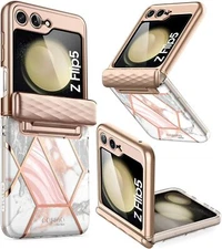 i-Blason Flexible TPU Case for Samsung Galaxy Z Flip5 5G Hinge Protection Cover