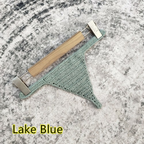 Handmade Crochet Resilience Women Sexy Bikini Beach Brazilian Thong 14 Color - Picture 20 of 20