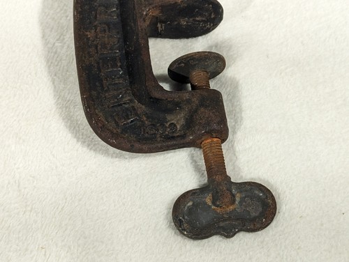 Antique Cast Iron Clamp On Enterprise Cherry Stoner Pitter No. 1 1463 1809 - Picture 2 of 6