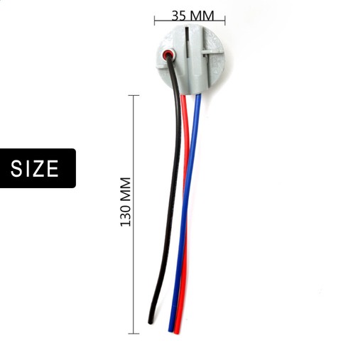 2Pcs 1157 2357 Replacement Plug Socket Extened Wiring Harness Tail Brake Light - Picture 3 of 12