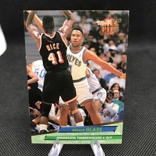 1992-93 Ultra Minnesota Timberwolves Basketball Card #110 Gerald Glass